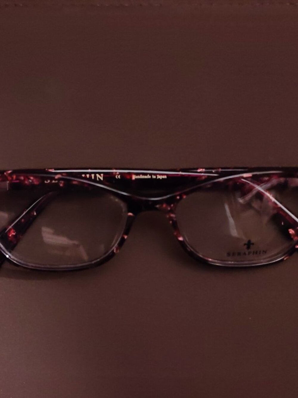 SERAPHIN Arcadia 8761 Tortoise Cat Eye Eyeglasses Frame Japan 54-15-140 New
